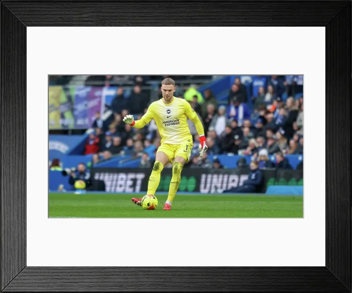 Framed Print : Brighton and Hove Albion v Nottingham Forest Premier League 01MAR26