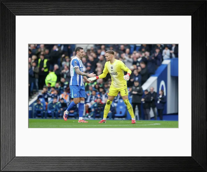 Framed Print : Brighton and Hove Albion v Nottingham Forest Premier League 01MAR26 Framed Print : Brighton and Hove Albion v Nottingham Forest Premier League 01MAR26