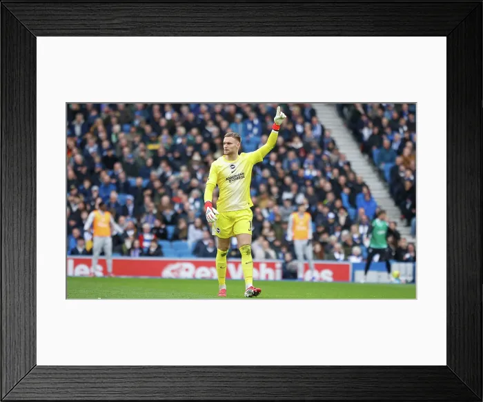 Framed Print : Brighton and Hove Albion v Nottingham Forest Premier League 01MAR26