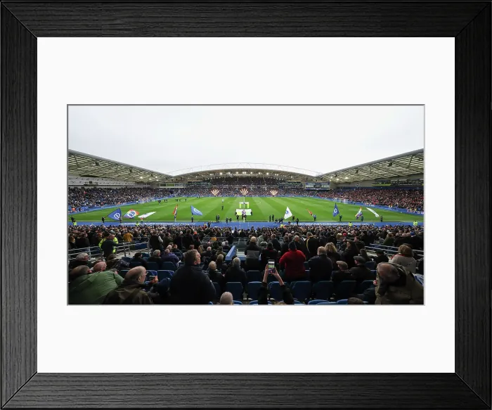 Framed Print : Brighton and Hove Albion v Nottingham Forest Premier League 01MAR26 Framed Print : Brighton and Hove Albion v Nottingham Forest Premier League 01MAR26
