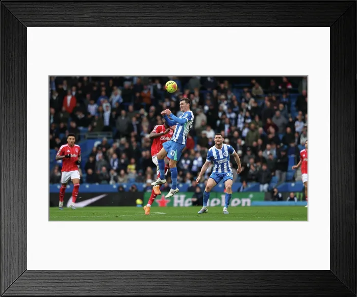 Framed Print : Brighton and Hove Albion v Nottingham Forest Premier League 01MAR26 Framed Print : Brighton and Hove Albion v Nottingham Forest Premier League 01MAR26
