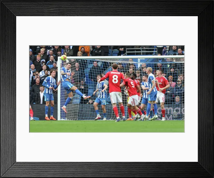 Framed Print : Brighton and Hove Albion v Nottingham Forest Premier League 01MAR26 Framed Print : Brighton and Hove Albion v Nottingham Forest Premier League 01MAR26