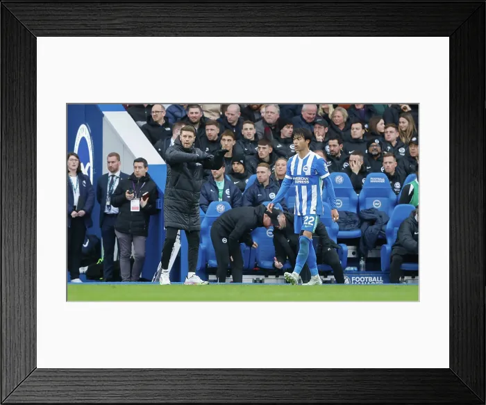 Framed Print : Brighton and Hove Albion v Nottingham Forest Premier League 01MAR26 Framed Print : Brighton and Hove Albion v Nottingham Forest Premier League 01MAR26