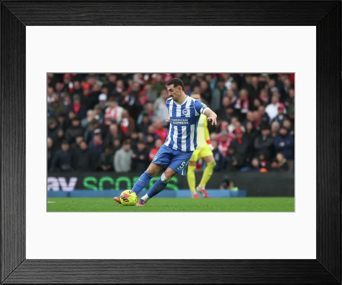 Framed Print : Brighton and Hove Albion v Nottingham Forest Premier League 01MAR26 Framed Print : Brighton and Hove Albion v Nottingham Forest Premier League 01MAR26