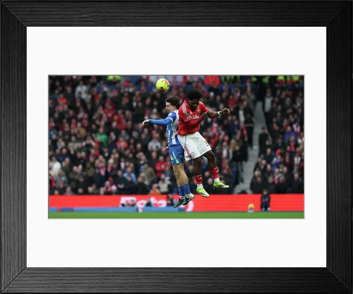 Framed Print : Brighton and Hove Albion v Nottingham Forest Premier League 01MAR26 Framed Print : Brighton and Hove Albion v Nottingham Forest Premier League 01MAR26