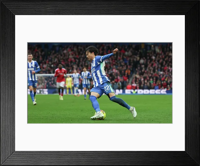 Framed Print : Brighton and Hove Albion v Nottingham Forest Premier League 01MAR26 Framed Print : Brighton and Hove Albion v Nottingham Forest Premier League 01MAR26