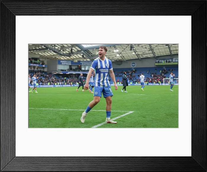 Framed Print : Brighton and Hove Albion v Nottingham Forest Premier League 01MAR26 Framed Print : Brighton and Hove Albion v Nottingham Forest Premier League 01MAR26