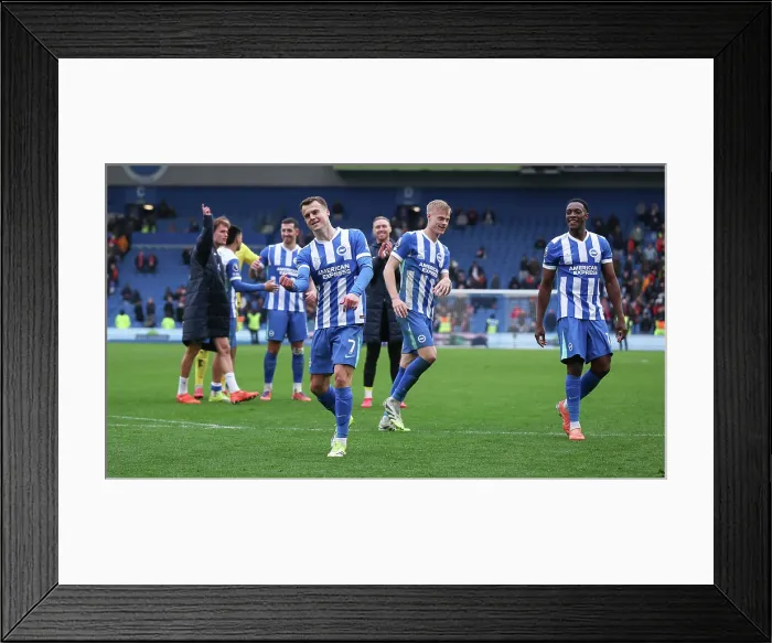 Framed Print : Brighton and Hove Albion v Nottingham Forest Premier League 01MAR26 Framed Print : Brighton and Hove Albion v Nottingham Forest Premier League 01MAR26