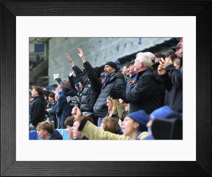 Framed Print : Brighton and Hove Albion v Nottingham Forest Premier League 01MAR26 Framed Print : Brighton and Hove Albion v Nottingham Forest Premier League 01MAR26