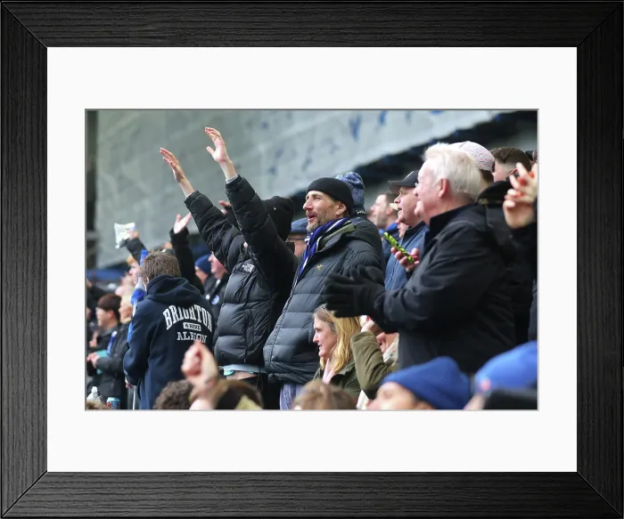 Framed Print : Brighton and Hove Albion v Nottingham Forest Premier League 01MAR26 Framed Print : Brighton and Hove Albion v Nottingham Forest Premier League 01MAR26