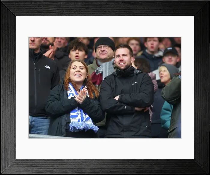 Framed Print : Brighton and Hove Albion v Nottingham Forest Premier League 01MAR26 Framed Print : Brighton and Hove Albion v Nottingham Forest Premier League 01MAR26