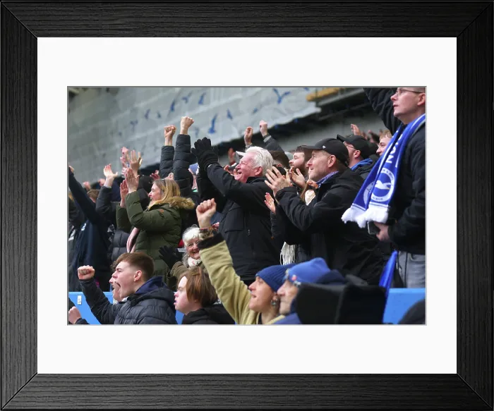 Framed Print : Brighton and Hove Albion v Nottingham Forest Premier League 01MAR26 Framed Print : Brighton and Hove Albion v Nottingham Forest Premier League 01MAR26