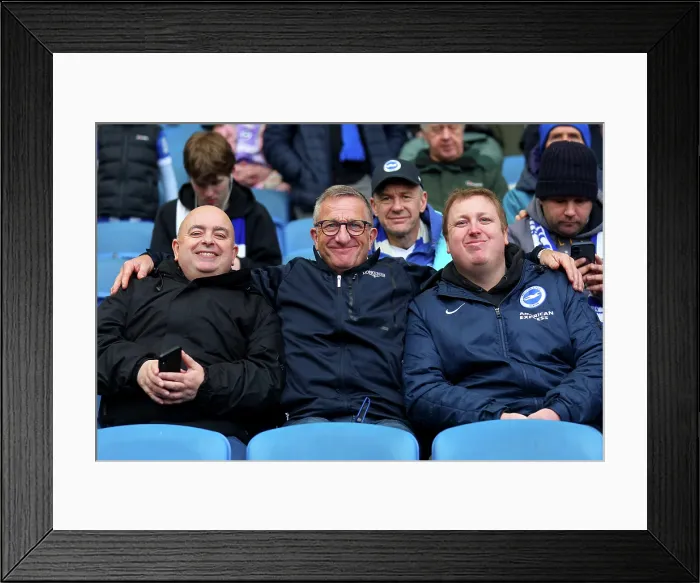Framed Print : Brighton and Hove Albion v Nottingham Forest Premier League 01MAR26 Framed Print : Brighton and Hove Albion v Nottingham Forest Premier League 01MAR26