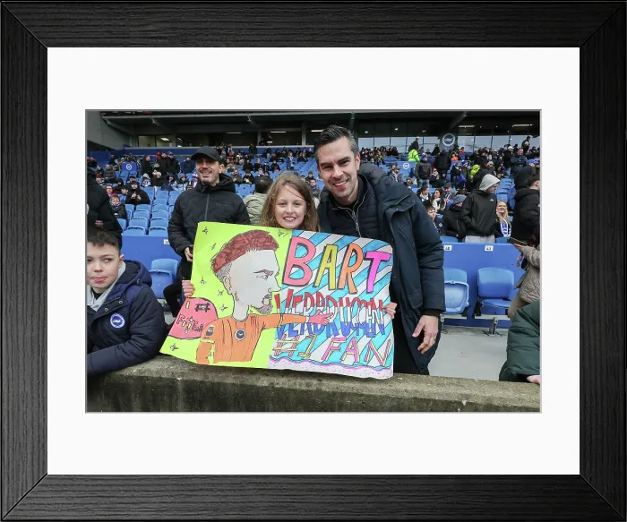 Framed Print : Brighton and Hove Albion v Nottingham Forest Premier League 01MAR26 Framed Print : Brighton and Hove Albion v Nottingham Forest Premier League 01MAR26