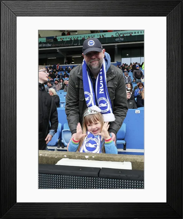 Framed Print : Brighton and Hove Albion v Nottingham Forest Premier League 01MAR26 Framed Print : Brighton and Hove Albion v Nottingham Forest Premier League 01MAR26