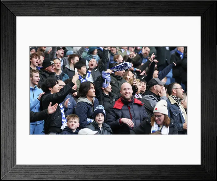 Framed Print : Brighton and Hove Albion v Nottingham Forest Premier League 01MAR26 Framed Print : Brighton and Hove Albion v Nottingham Forest Premier League 01MAR26