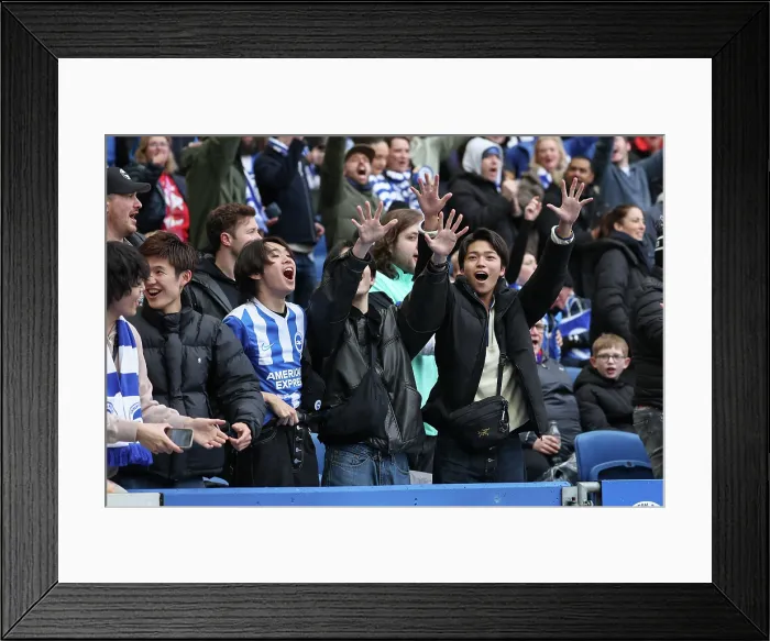 Framed Print : Brighton and Hove Albion v Nottingham Forest Premier League 01MAR26 Framed Print : Brighton and Hove Albion v Nottingham Forest Premier League 01MAR26