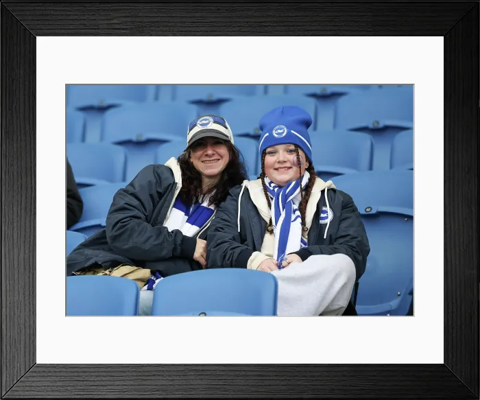 Framed Print : Brighton and Hove Albion v Nottingham Forest Premier League 01MAR26