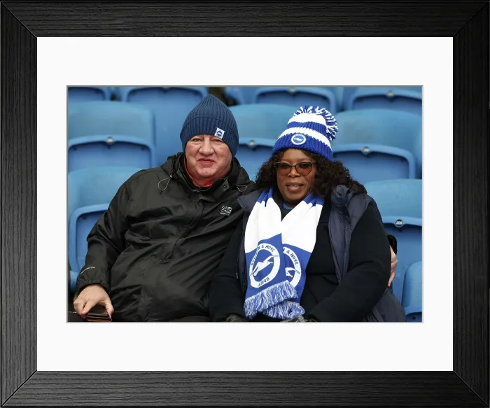 Framed Print : Brighton and Hove Albion v Nottingham Forest Premier League 01MAR26 Framed Print : Brighton and Hove Albion v Nottingham Forest Premier League 01MAR26