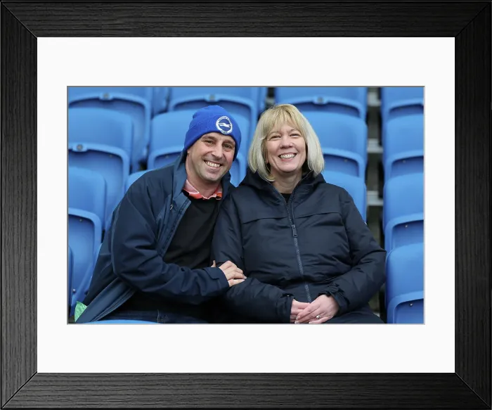 Framed Print : Brighton and Hove Albion v Nottingham Forest Premier League 01MAR26