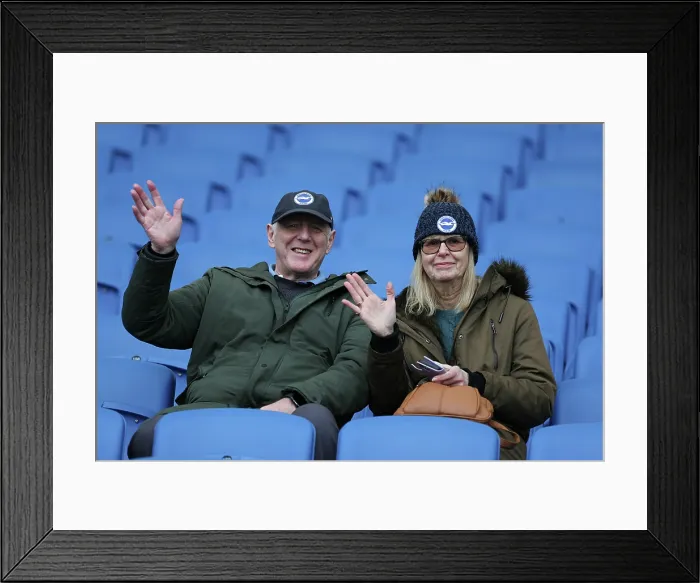 Framed Print : Brighton and Hove Albion v Nottingham Forest Premier League 01MAR26 Framed Print : Brighton and Hove Albion v Nottingham Forest Premier League 01MAR26