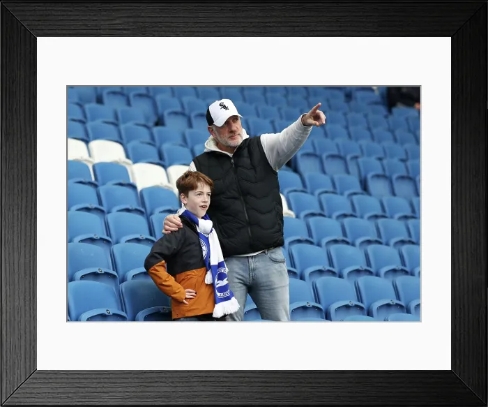 Framed Print : Brighton and Hove Albion v Nottingham Forest Premier League 01MAR26 Framed Print : Brighton and Hove Albion v Nottingham Forest Premier League 01MAR26
