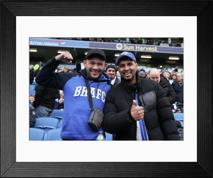 Framed Print : Brighton & Hove Albion v Nottingham Forest 01MAR26 538
