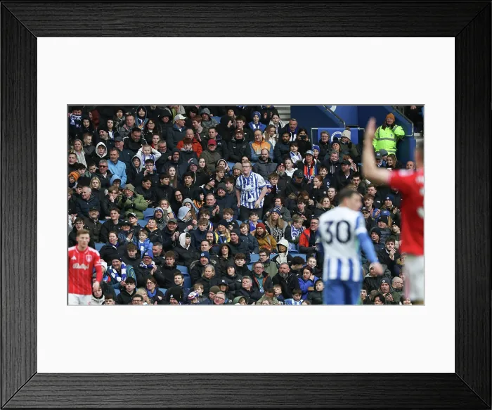 Framed Print : Brighton and Hove Albion v Nottingham Forest Premier League 01MAR26 Framed Print : Brighton and Hove Albion v Nottingham Forest Premier League 01MAR26