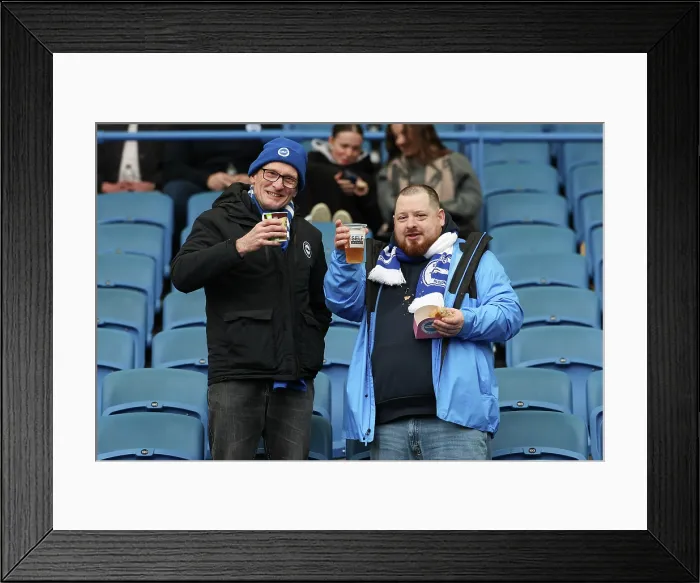 Framed Print : Brighton and Hove Albion v Nottingham Forest Premier League 01MAR26