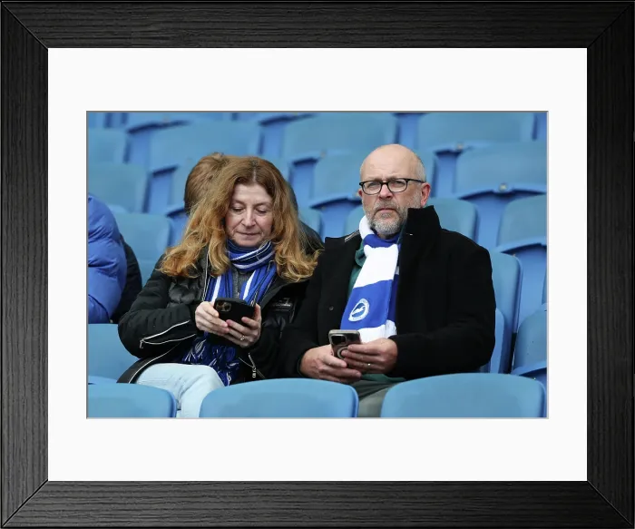 Framed Print : Brighton and Hove Albion v Nottingham Forest Premier League 01MAR26