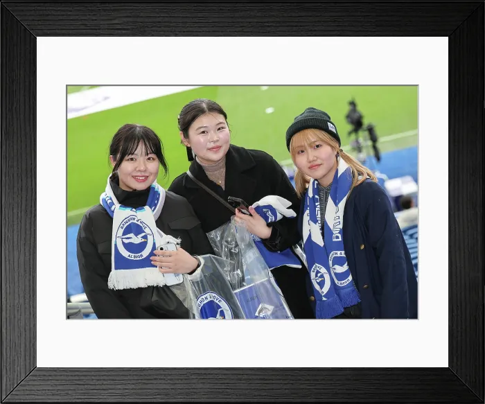 Framed Print : Brighton and Hove Albion v Nottingham Forest Premier League 01MAR26