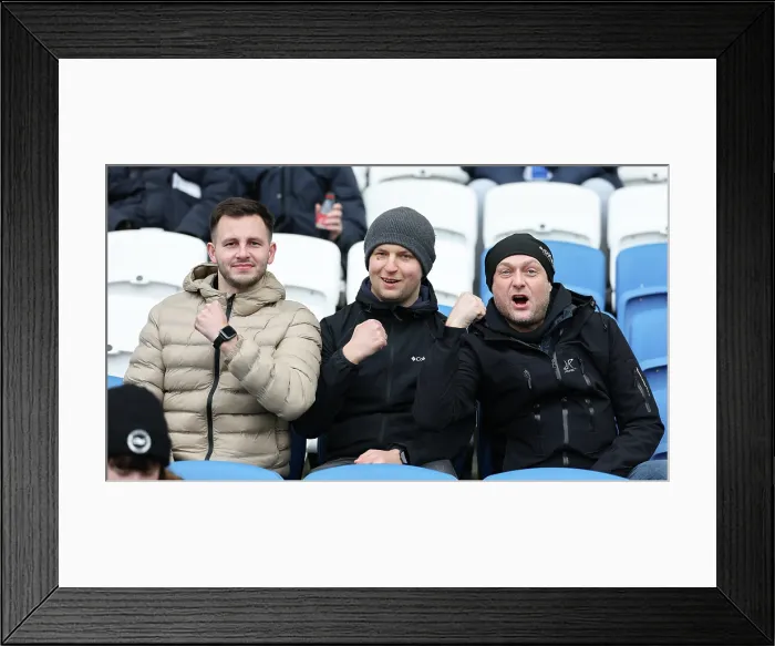 Framed Print : Brighton and Hove Albion v Nottingham Forest Premier League 01MAR26