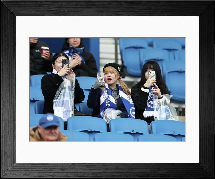 Framed Print : Brighton and Hove Albion v Nottingham Forest Premier League 01MAR26