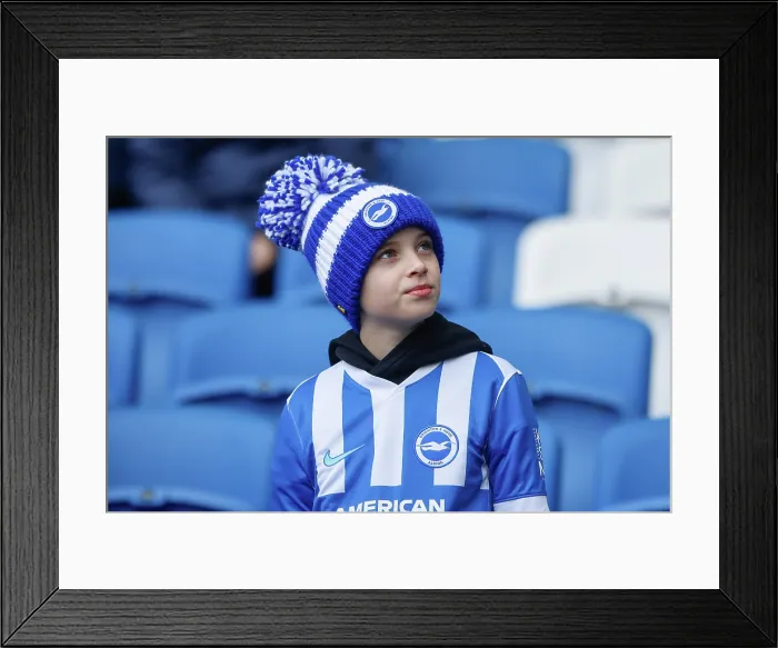 Framed Print : Brighton and Hove Albion v Nottingham Forest Premier League 01MAR26