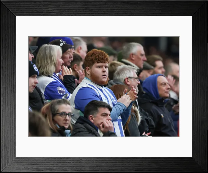 Framed Print : Brighton and Hove Albion v Nottingham Forest Premier League 01MAR26 Framed Print : Brighton and Hove Albion v Nottingham Forest Premier League 01MAR26