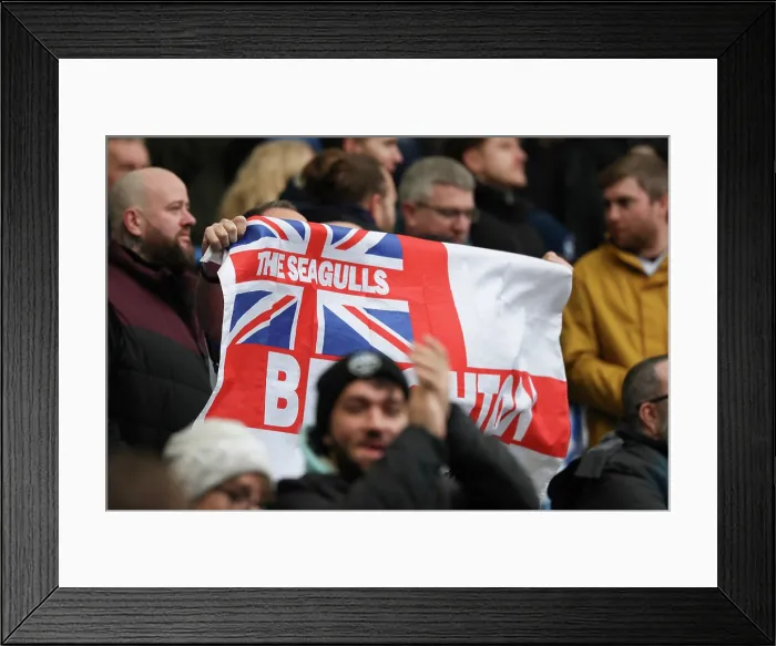 Framed Print : Brighton and Hove Albion v Nottingham Forest Premier League 01MAR26 Framed Print : Brighton and Hove Albion v Nottingham Forest Premier League 01MAR26