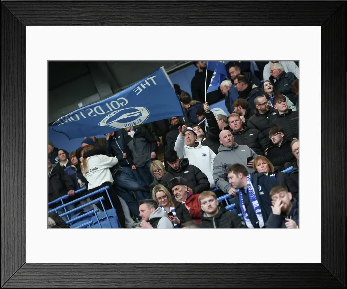Framed Print : Brighton and Hove Albion v Nottingham Forest Premier League 01MAR26 Framed Print : Brighton and Hove Albion v Nottingham Forest Premier League 01MAR26