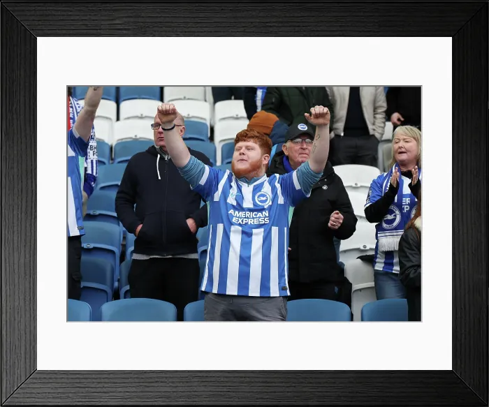 Framed Print : Brighton and Hove Albion v Nottingham Forest Premier League 01MAR26 Framed Print : Brighton and Hove Albion v Nottingham Forest Premier League 01MAR26