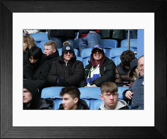 Framed Print : Brighton and Hove Albion v Nottingham Forest Premier League 01MAR26 Framed Print : Brighton and Hove Albion v Nottingham Forest Premier League 01MAR26