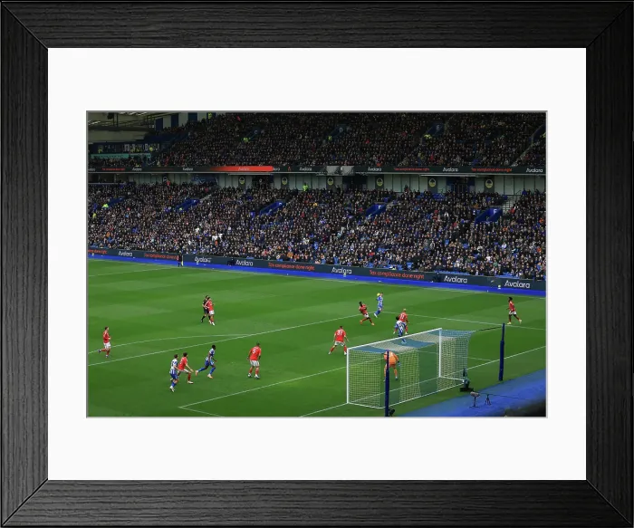 Framed Print : Brighton and Hove Albion v Nottingham Forest Premier League 01MAR26 Framed Print : Brighton and Hove Albion v Nottingham Forest Premier League 01MAR26