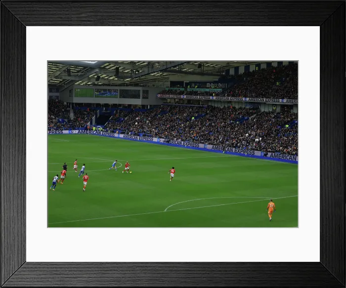 Framed Print : Brighton and Hove Albion v Nottingham Forest Premier League 01MAR26 Framed Print : Brighton and Hove Albion v Nottingham Forest Premier League 01MAR26