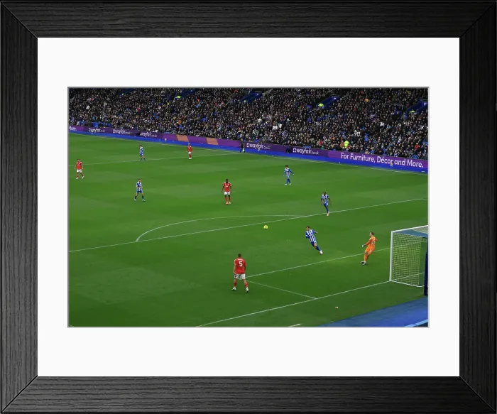 Framed Print : Brighton and Hove Albion v Nottingham Forest Premier League 01MAR26 Framed Print : Brighton and Hove Albion v Nottingham Forest Premier League 01MAR26