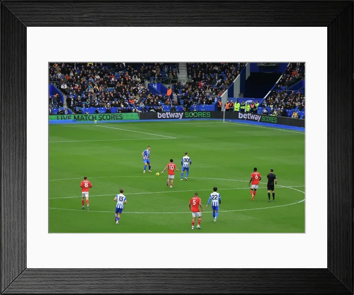 Framed Print : Brighton and Hove Albion v Nottingham Forest Premier League 01MAR26 Framed Print : Brighton and Hove Albion v Nottingham Forest Premier League 01MAR26