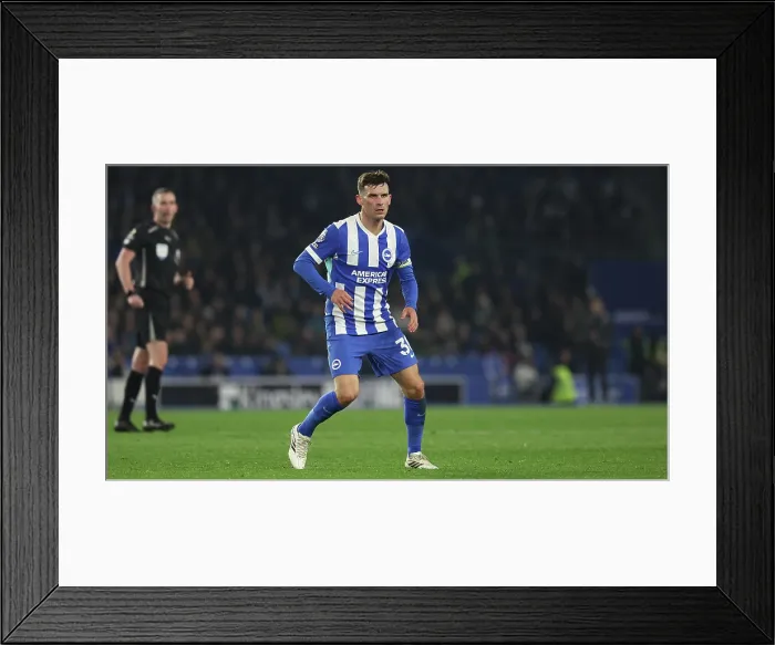 Framed Print : Brighton and Hove Albion v Arsenal Premier League 04MAR26 Framed Print : Brighton and Hove Albion v Arsenal Premier League 04MAR26