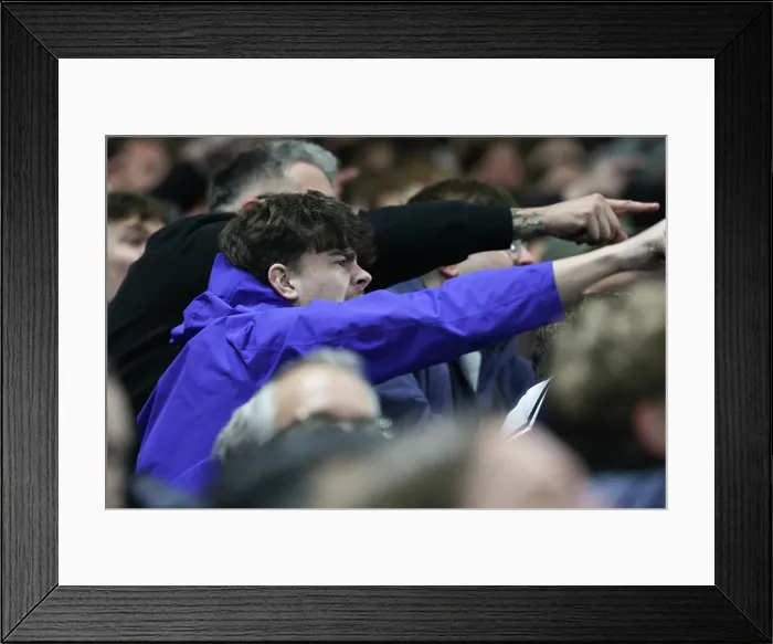 Framed Print : Brighton and Hove Albion v Arsenal Premier League 04MAR26