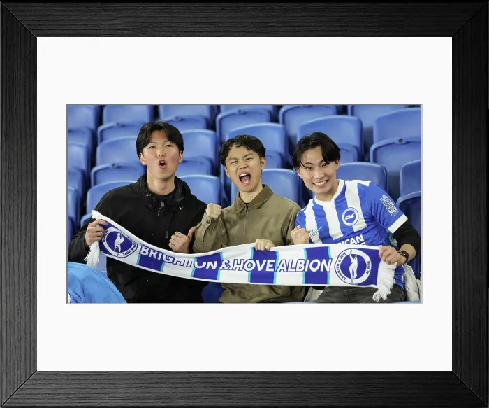 Framed Print : Brighton and Hove Albion v Arsenal Premier League 04MAR26 Framed Print : Brighton and Hove Albion v Arsenal Premier League 04MAR26