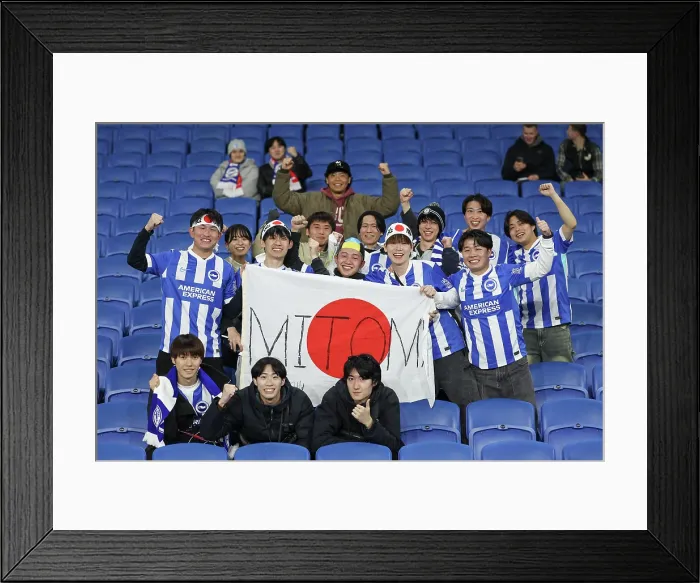 Framed Print : Brighton and Hove Albion v Arsenal Premier League 04MAR26 Framed Print : Brighton and Hove Albion v Arsenal Premier League 04MAR26