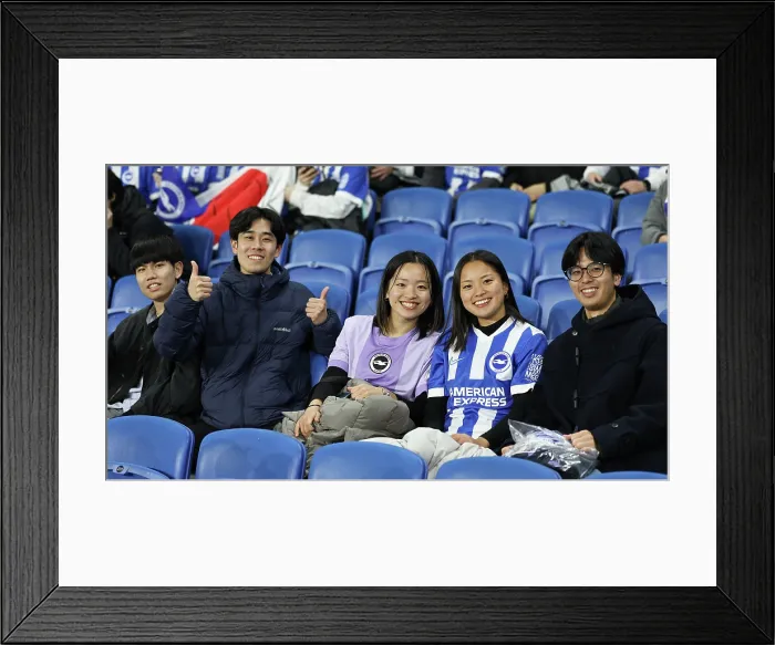 Framed Print : Brighton and Hove Albion v Arsenal Premier League 04MAR26 Framed Print : Brighton and Hove Albion v Arsenal Premier League 04MAR26