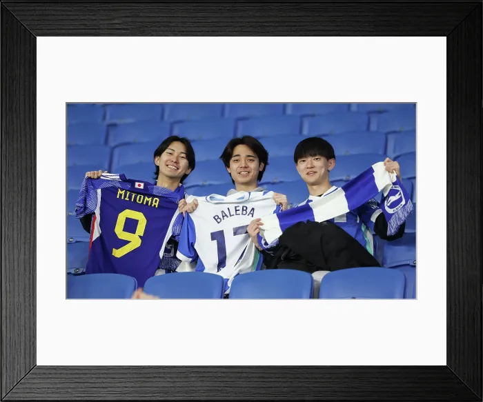 Framed Print : Brighton and Hove Albion v Arsenal Premier League 04MAR26 Framed Print : Brighton and Hove Albion v Arsenal Premier League 04MAR26