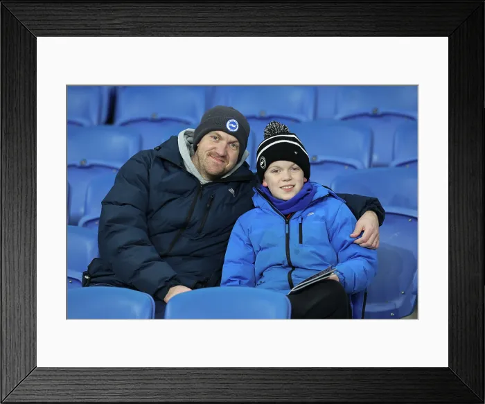 Framed Print : Brighton and Hove Albion v Arsenal Premier League 04MAR26
